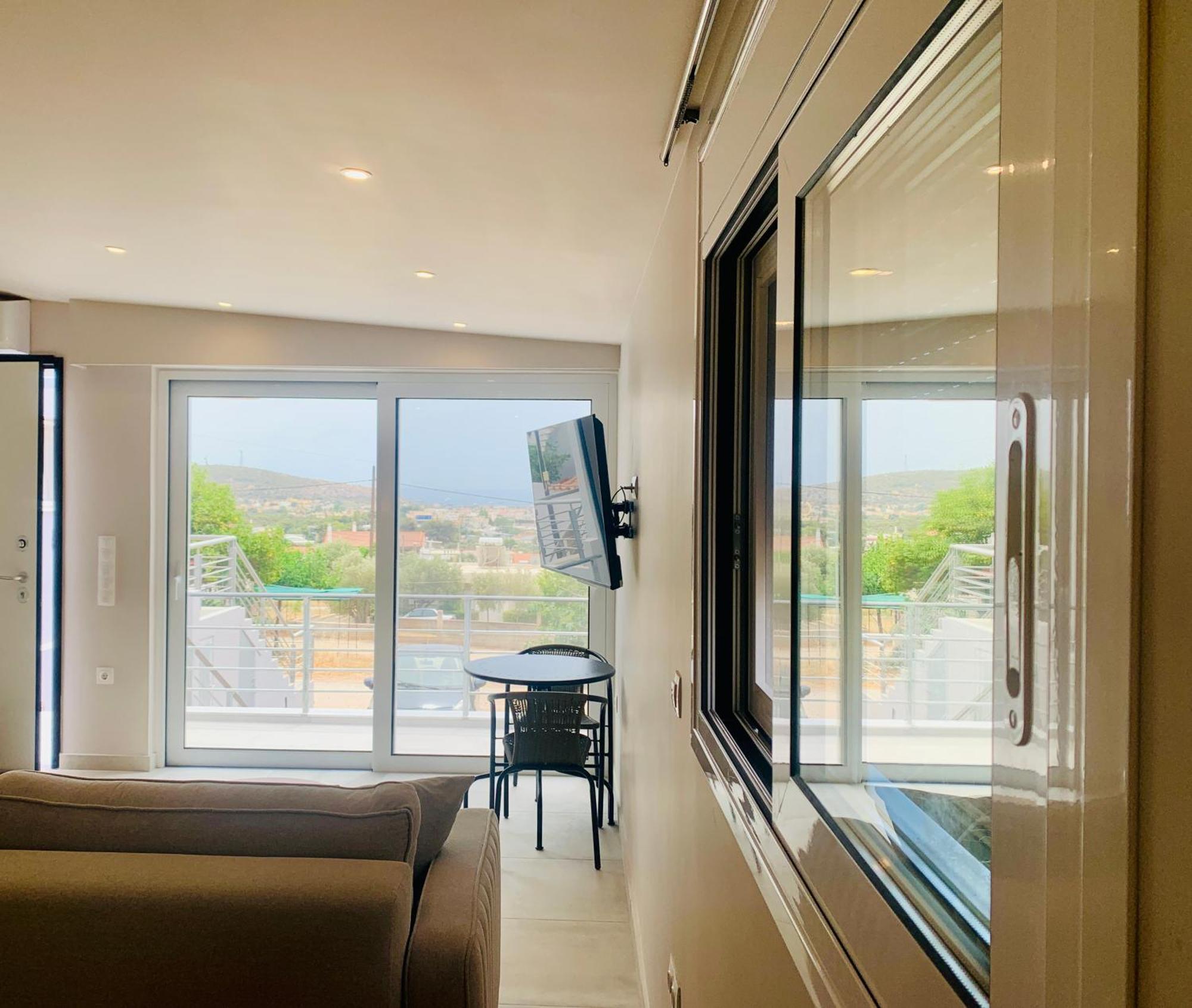 Thelfi Luxury Studio In Attica - Close To Varkiza Beach - Sea View Vari  Bagian luar foto