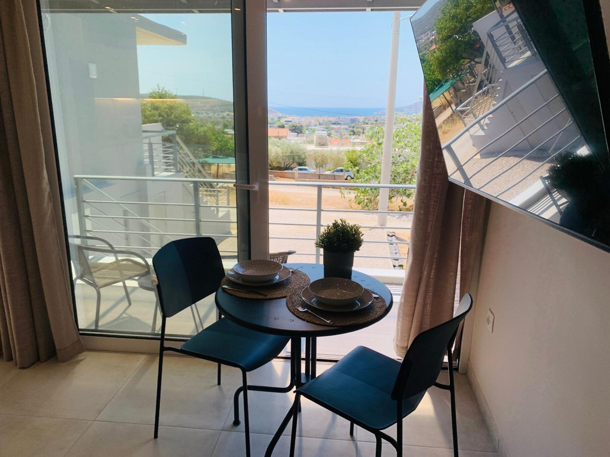 Thelfi Luxury Studio In Attica - Close To Varkiza Beach - Sea View Vari  Bagian luar foto
