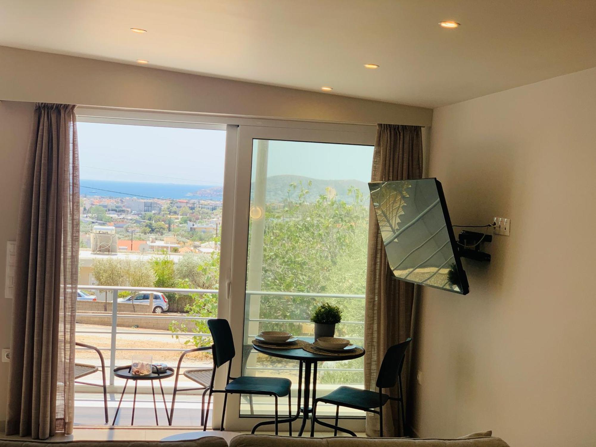 Thelfi Luxury Studio In Attica - Close To Varkiza Beach - Sea View Vari  Bagian luar foto